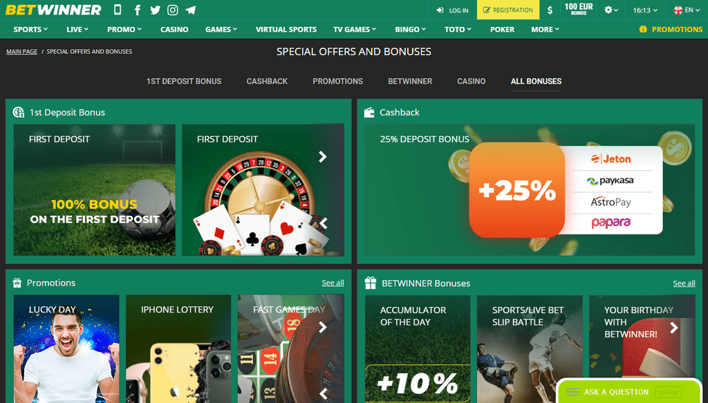 BetWinner: Online Sports Betting and Casino